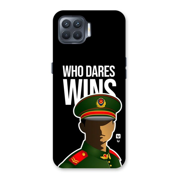 Who Dares Wins Back Case for Oppo F17 Pro