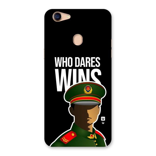 Who Dares Wins Back Case for Oppo F5 Youth