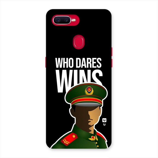 Who Dares Wins Back Case for Oppo F9 Pro