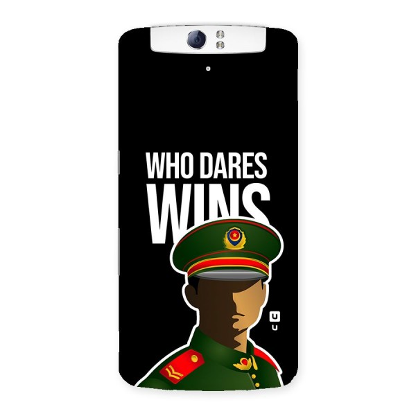 Who Dares Wins Back Case for Oppo N1