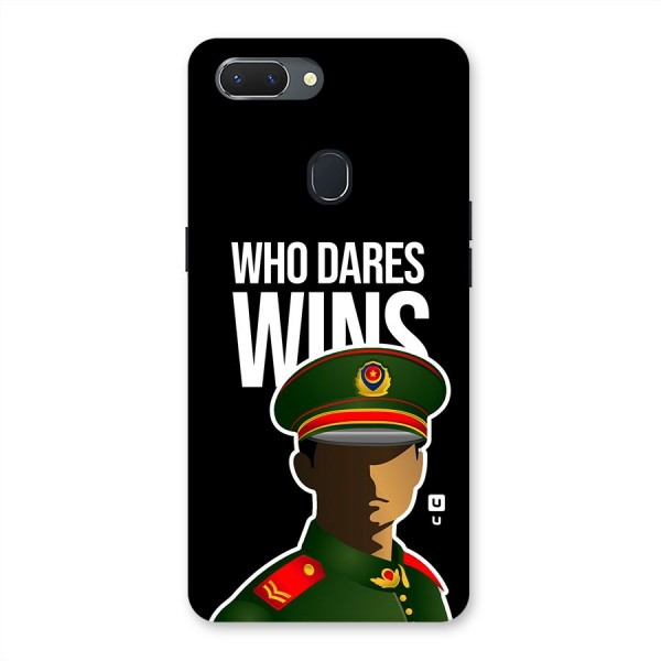 Who Dares Wins Back Case for Realme 2