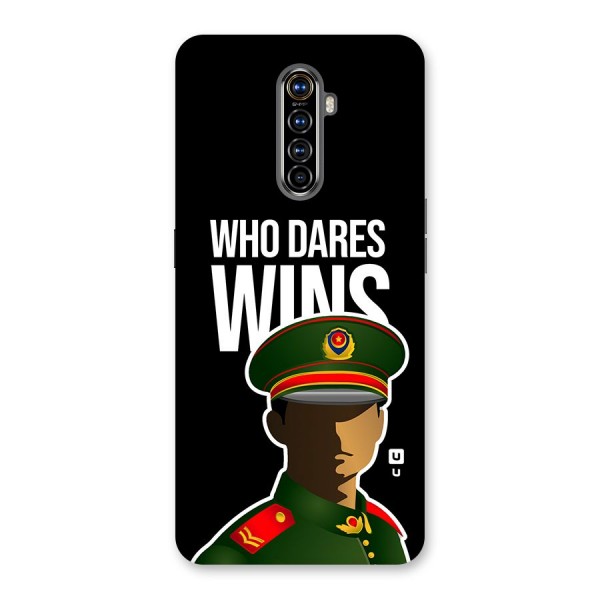 Who Dares Wins Back Case for Realme X2 Pro
