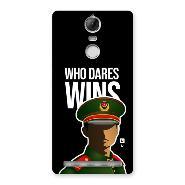 Who Dares Wins Back Case for Vibe K5 Note