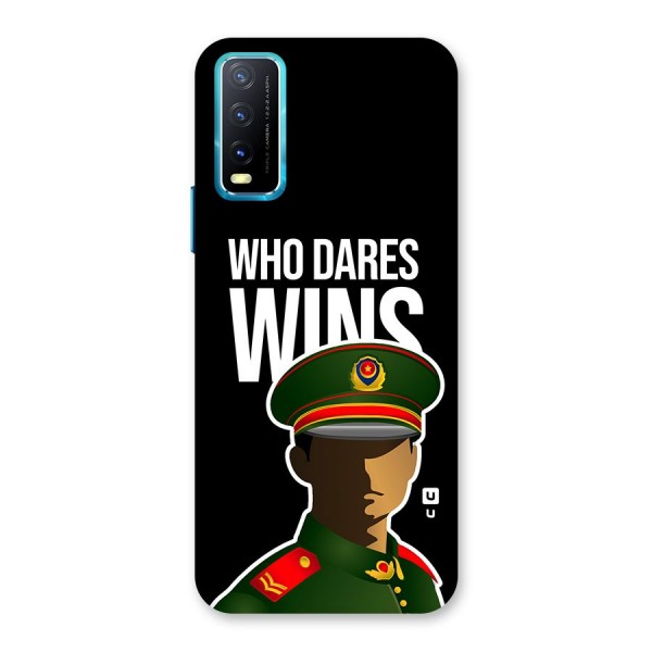 Who Dares Wins Back Case for Vivo Y12s