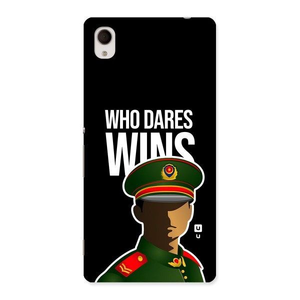 Who Dares Wins Back Case for Xperia M4