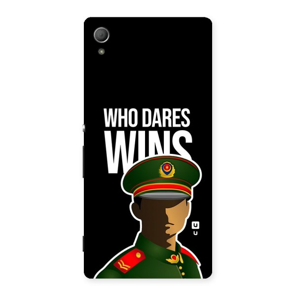 Who Dares Wins Back Case for Xperia Z4