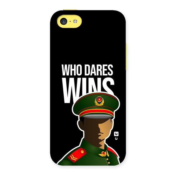 Who Dares Wins Back Case for iPhone 5C