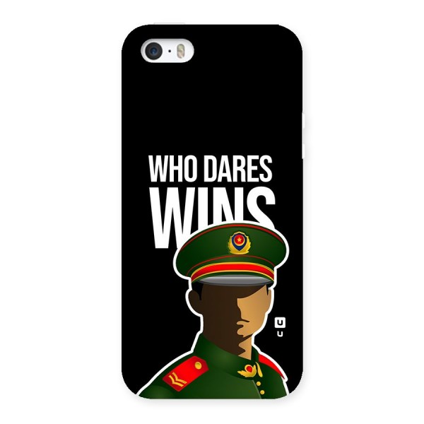 Who Dares Wins Back Case for iPhone 5 5s