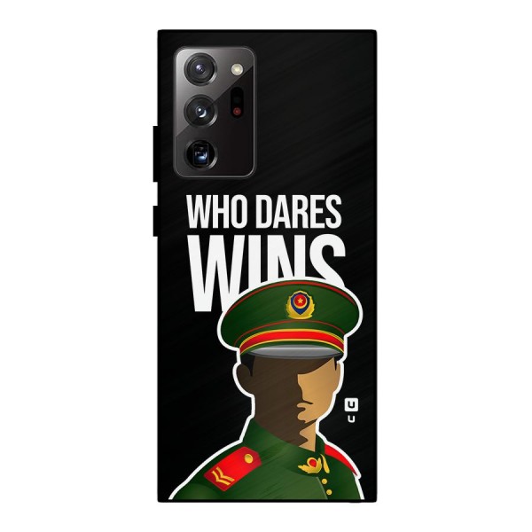 Who Dares Wins Metal Back Case for Galaxy Note 20 Ultra 5G