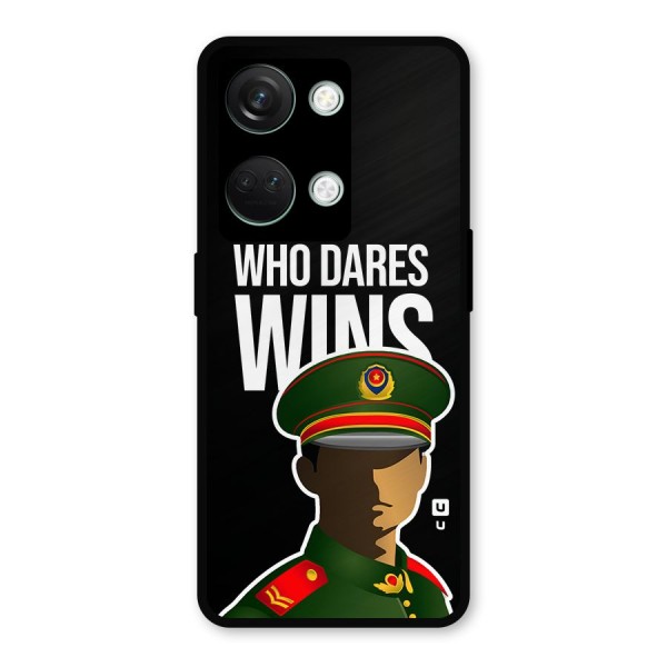 Who Dares Wins Metal Back Case for OnePlus Nord 3