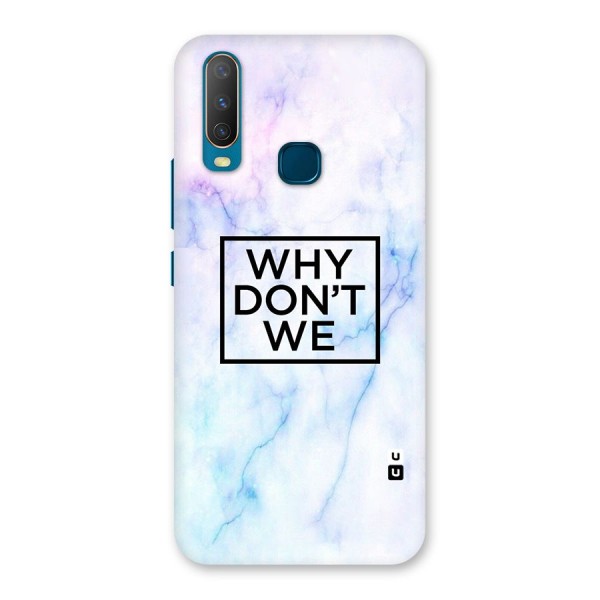 Why Dont We Back Case for Vivo Y15