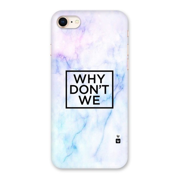 Why Dont We Back Case for iPhone 8