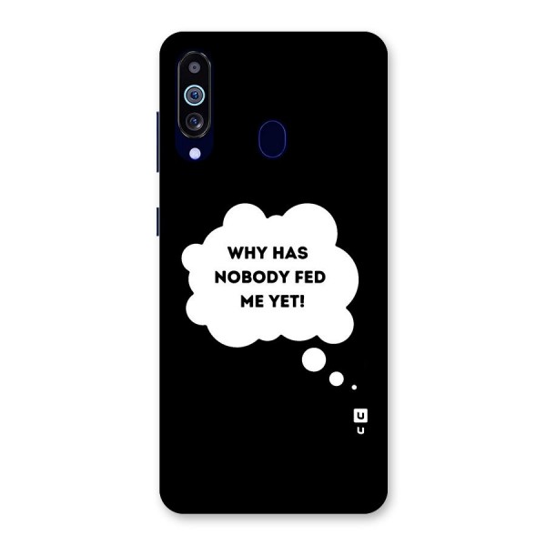 Why No Food Yet Back Case for Galaxy A60