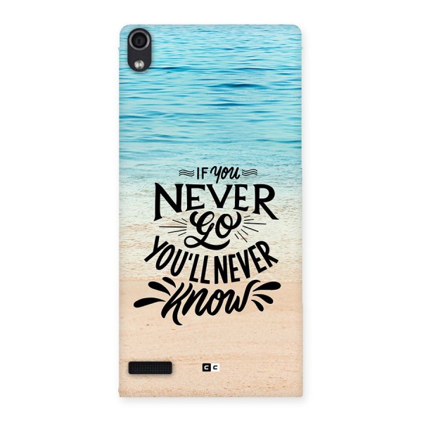 Will Never Know Back Case for Ascend P6