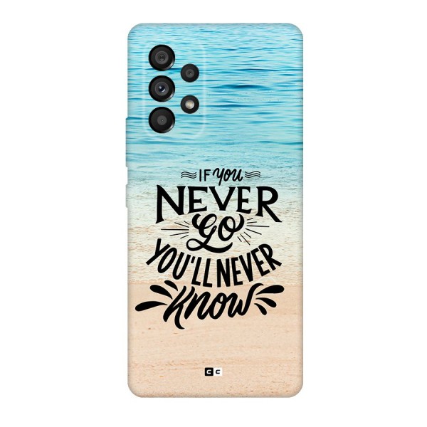 Will Never Know Back Case for Galaxy A53 5G