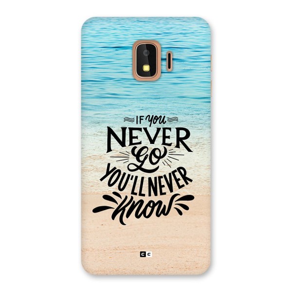 Will Never Know Back Case for Galaxy J2 Core