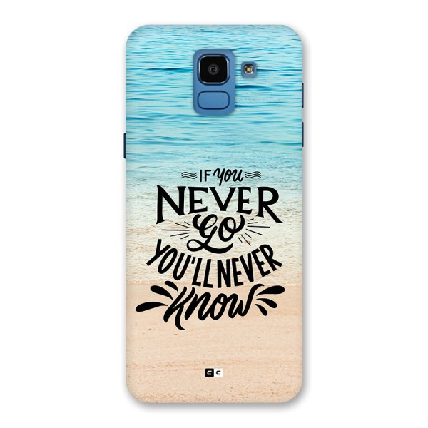 Will Never Know Back Case for Galaxy On6