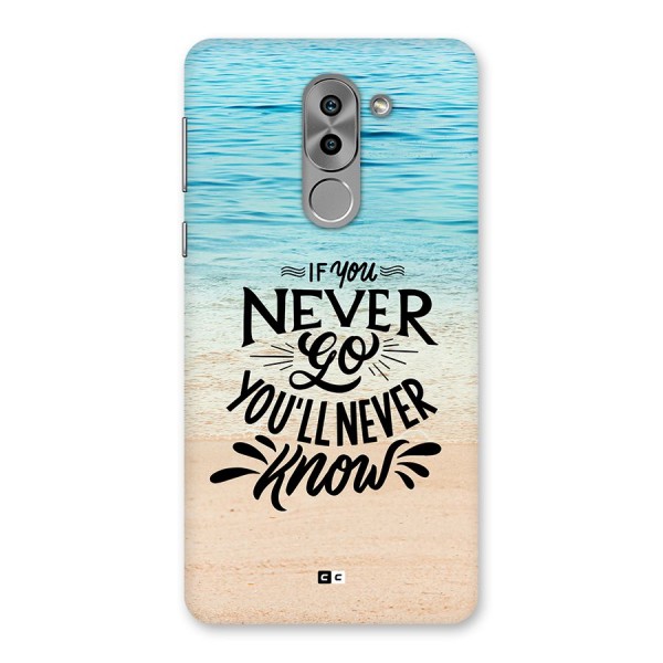 Will Never Know Back Case for Honor 6X