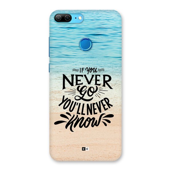 Will Never Know Back Case for Honor 9 Lite