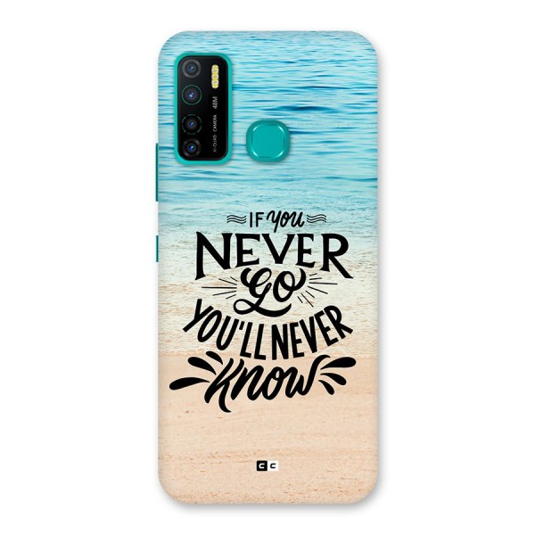 Will Never Know Back Case for Infinix Hot 9 Pro