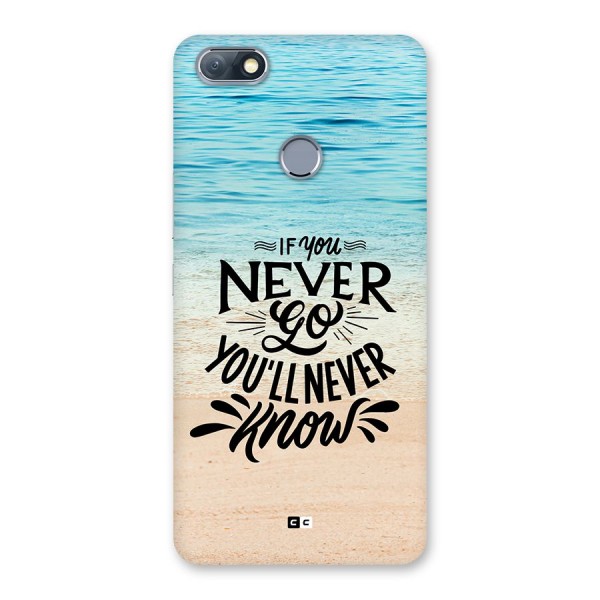 Will Never Know Back Case for Infinix Note 5