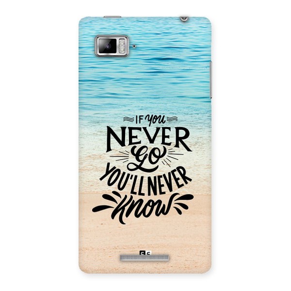 Will Never Know Back Case for Lenovo Vibe Z K910