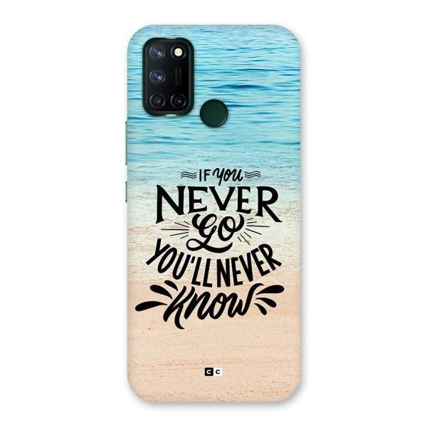 Will Never Know Back Case for Realme C17
