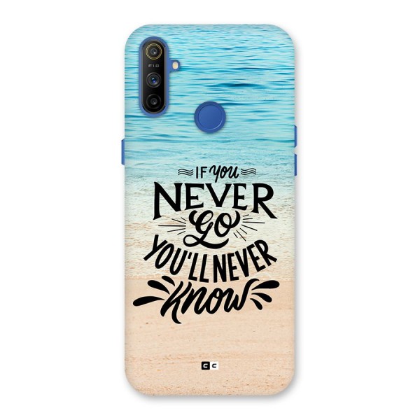 Will Never Know Back Case for Realme Narzo 10A