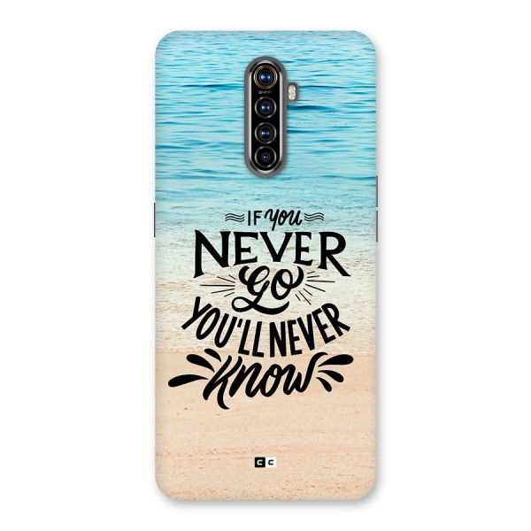Will Never Know Back Case for Realme X2 Pro