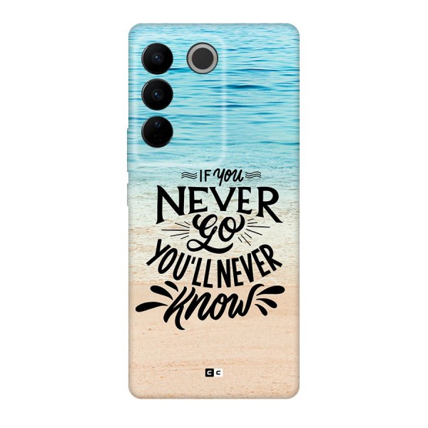 Will Never Know Back Case for Vivo V27