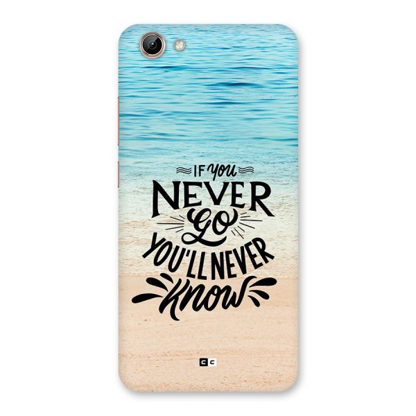 Will Never Know Back Case for Vivo Y71i
