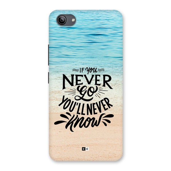 Will Never Know Back Case for Vivo Y81i