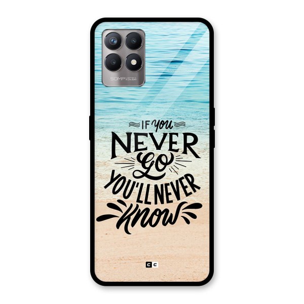 Will Never Know Glass Back Case for Realme Narzo 50