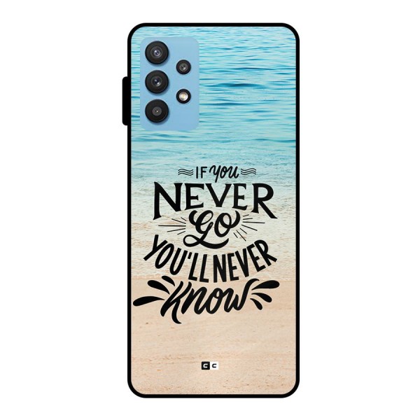 Will Never Know Metal Back Case for Galaxy M32 5G