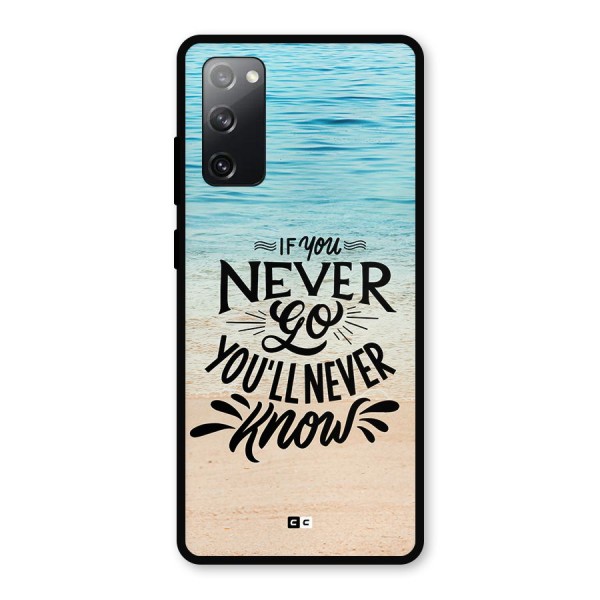 Will Never Know Metal Back Case for Galaxy S20 FE 5G