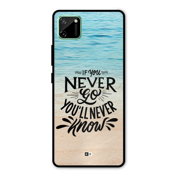 Will Never Know Metal Back Case for Realme C11