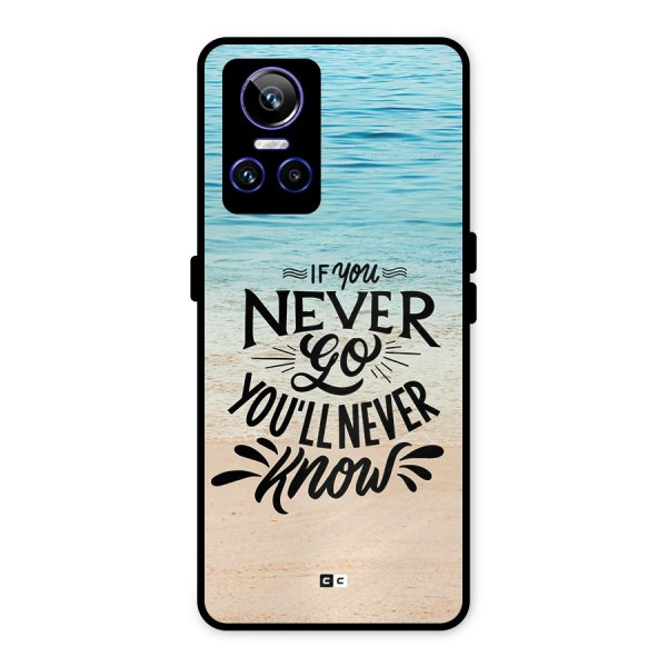 Will Never Know Metal Back Case for Realme GT Neo 3