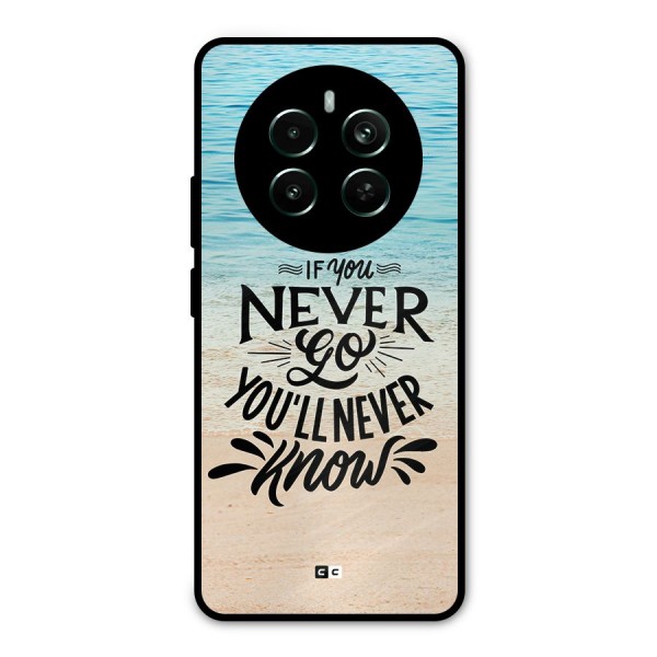 Will Never Know Metal Back Case for Realme Narzo 70 Pro