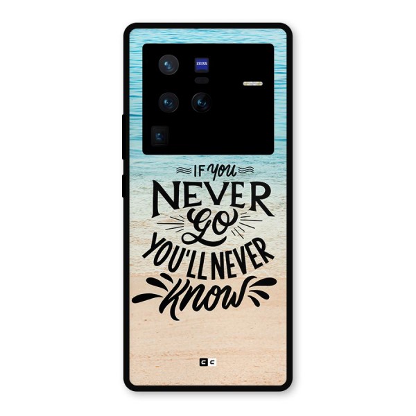 Will Never Know Metal Back Case for Vivo X80 Pro