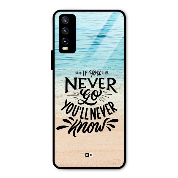 Will Never Know Metal Back Case for Vivo Y20t