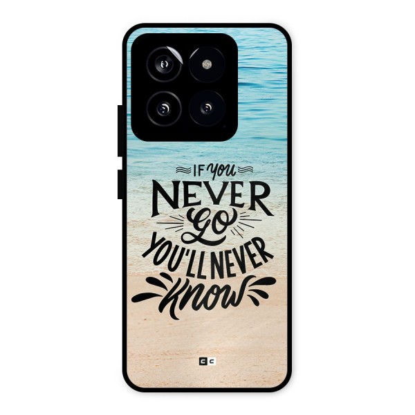 Will Never Know Metal Back Case for Xiaomi 14
