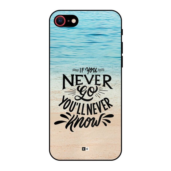Will Never Know Metal Back Case for iPhone SE 2022