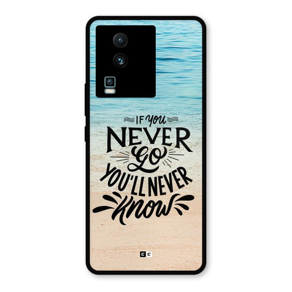 Will Never Know Metal Back Case for iQOO Neo 7 Pro