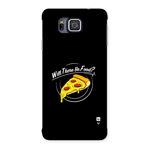 Will There Be Food Back Case for Galaxy Alpha