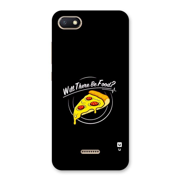 Will There Be Food Back Case for Redmi 6A