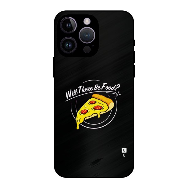 Will There Be Food Metal Back Case for iPhone 14 Pro Max
