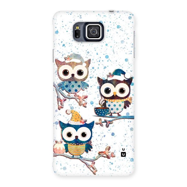 Winter Owls Back Case for Galaxy Alpha