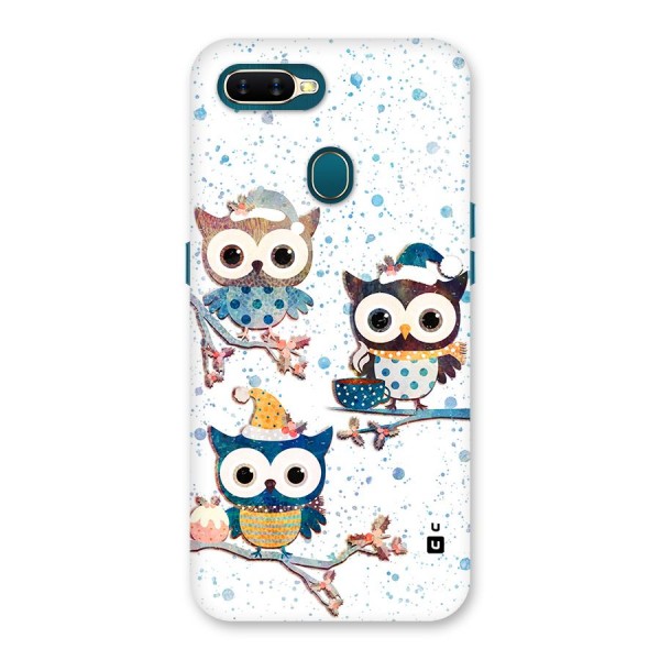 Winter Owls Back Case for Oppo A12s