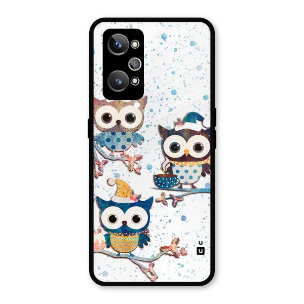 Winter Owls Metal Back Case for Realme GT 2