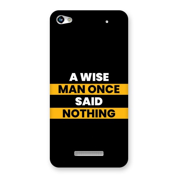 Wise Man Back Case for Canvas Hue 2 A316